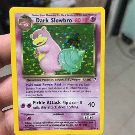 Verified Dark Slowbro Legendary Collection Pokemon Cards Whatnot