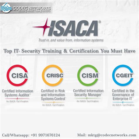 Isaca Trust In And Value From Information Systems Top It Security