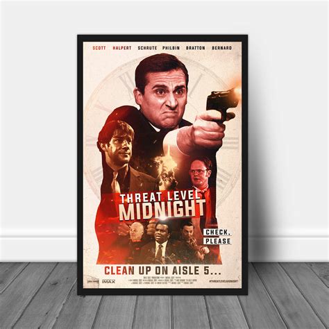 Threat Level Midnight Movie Poster - Etsy
