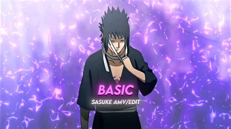 Basic Sasuke Amvedit Youtube