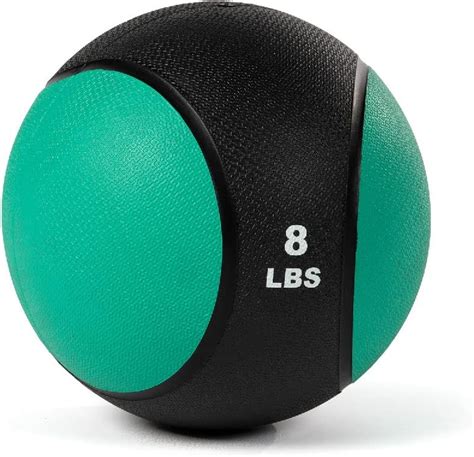 Titan Fitness Rubber Medicine Ball 8 Pound Throw Slam Catch