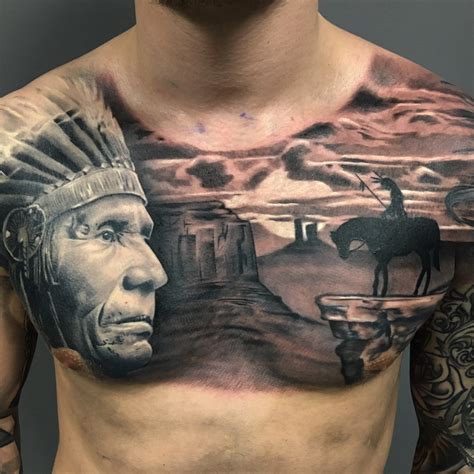 Native Chest Tattoos Arm Tattoo Sites