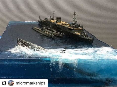 Still Reeling Over This Ship Model Display Via Micromarkships This Is