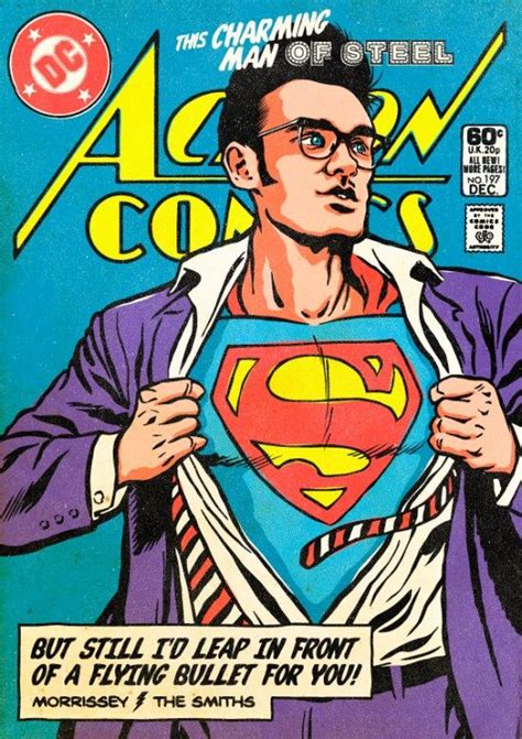 Morrissey As Superman Post Punk Superheroes By Butcher Billy Comic