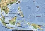 Mapa de Filipinas - Mapa Físico, Geográfico, Político, turístico y ...