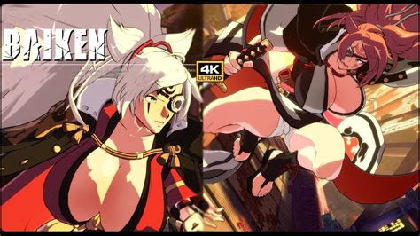 Guilty Gear Strive Baiken XXL Breasts Mod 4K YouTube