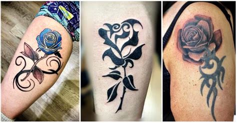 Updated Tribal Rose Tattoos