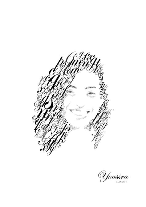 Calligraphy Portrait On Behance