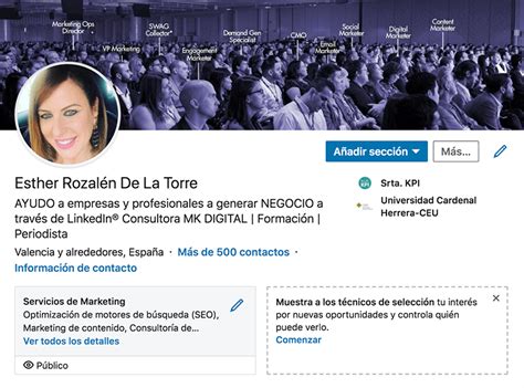 Cinco Pasos Para Crear Un Buen Perfil De Linkedin 648