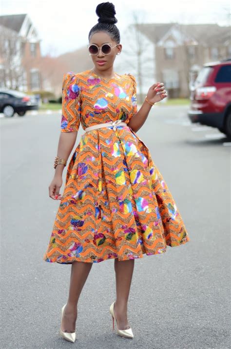 Living My Bliss Instyle African Print Dress