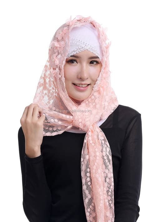 Hot Stylish Muslim Lace Inner Hijab Underscarf Cover Neck Inner Hijab