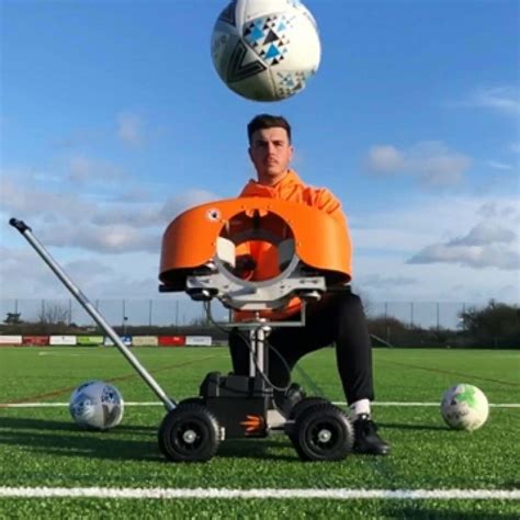 Pro Ball Launcher Football Delivery Machine Net World Sports
