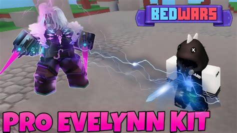 Pro Evelynn Kit Gameplay In Roblox Bedwars Mobile No Cuts Youtube