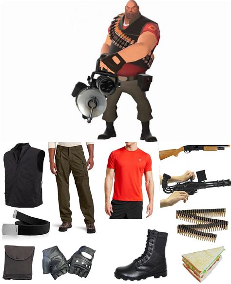 Tf2 Heavy Costume Carbon Costume Diy Dress Up Guides For Cosplay