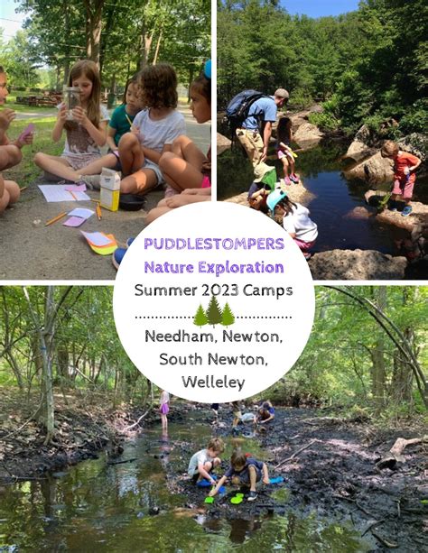 Puddlestompers Nature Exploration Summer 2023 Camps Wellesley Ma Patch