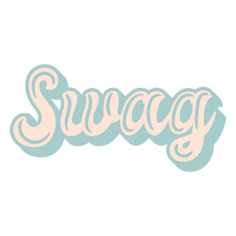 Swag Pink Word Lettering Png And Svg Design For T Shirts