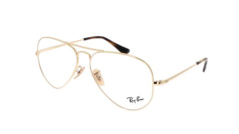 Eyeglasses Ray Ban Aviator Optics Gold Rx6489 Rb6489 2500 55 14 In Stock Price 62 42