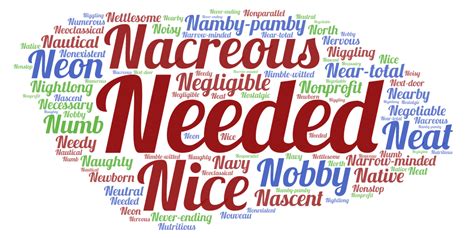 Adjectives That Start With N A List Of 580 N Words To Describe