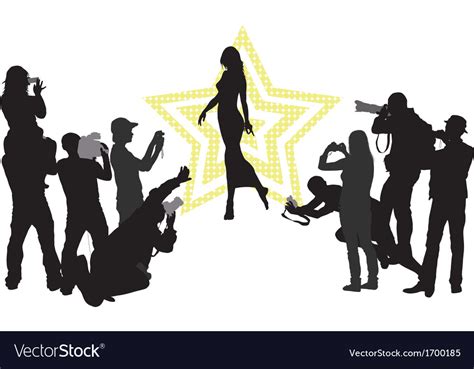 Celebrity Royalty Free Vector Image Vectorstock