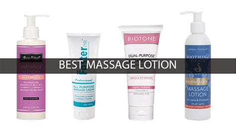5 Best Massage Lotion Products Of 2020