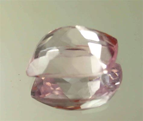 655 Ct Natural Light Pink Poudretteite Certified Cushion Rare Loose