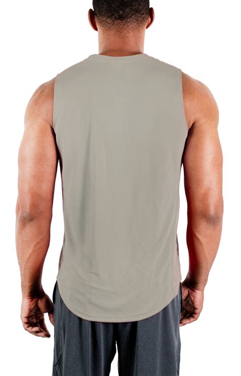 Devops 3 Pack Men S Muscle Shirts Sleeveless Dry Fit Gym Workout Tank Top Medium Black Gray