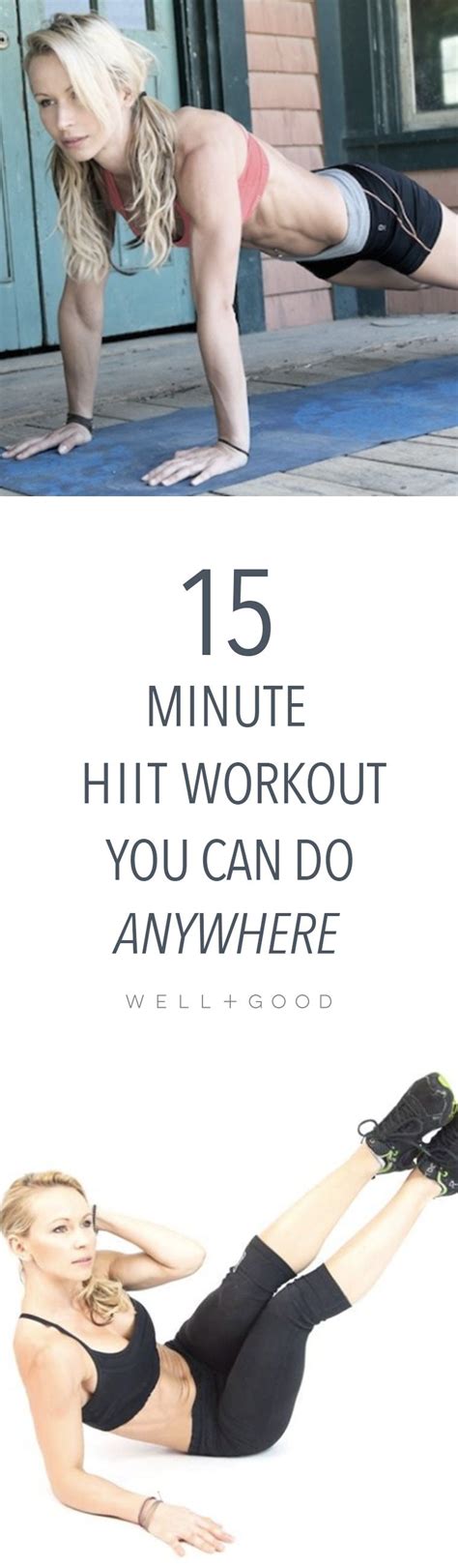 The Minute Hiit Workout You Can Do Anywhere Fitness Workouts Lower Ab Workouts Easy