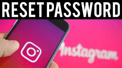 How To Reset Instagram Password If You Forgot It Youtube