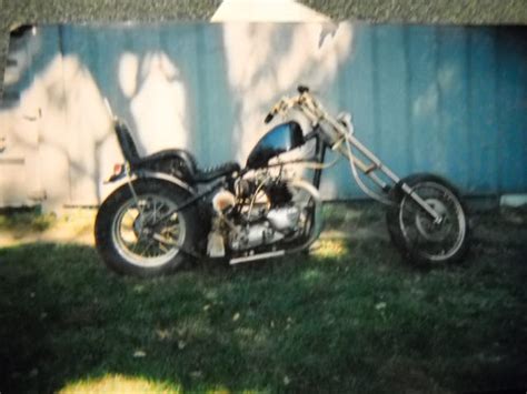 Has had some recent work carried out such as newly painted petrol tank. 1969 Triumph Bonneville 650cc Chopper