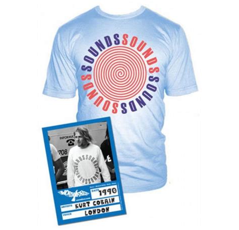 Kurt Cobain Sounds Mag T Shirt Tm Shop