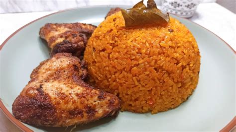 🌸riz au gras poulet jollof rice nigeria jollofrice jollof danycuisine youtube