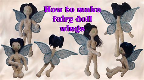 Fairy Doll Wings Tutorial Youtube
