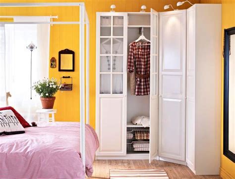 Many closets come with interior fittings included, such as clothes rails or shelves. Pax corner unit | Ikea Love | Pinterest