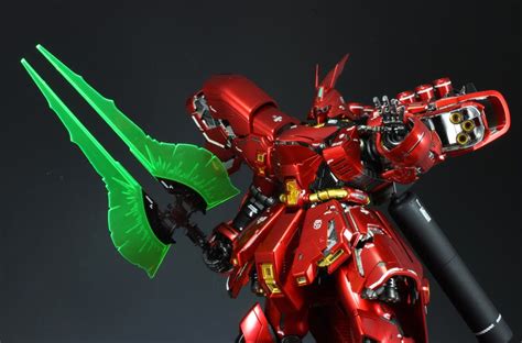 Gundam Guy Mg 1100 Sazabi Ver Ka Metallic Color Painted Build
