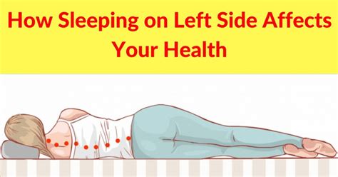 Sleeping On Your Left Side Is What You Should Make A Habit Of Heres Why