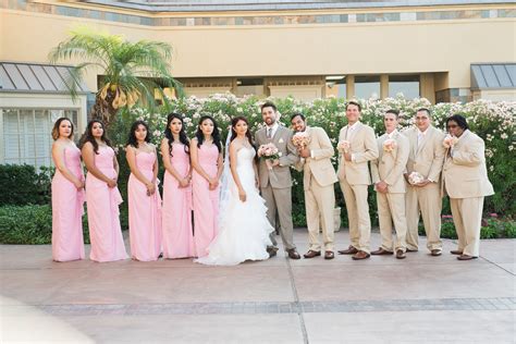 Fun Picture Of The Bridesmaids And Groomsmen Switching Poses Arizona