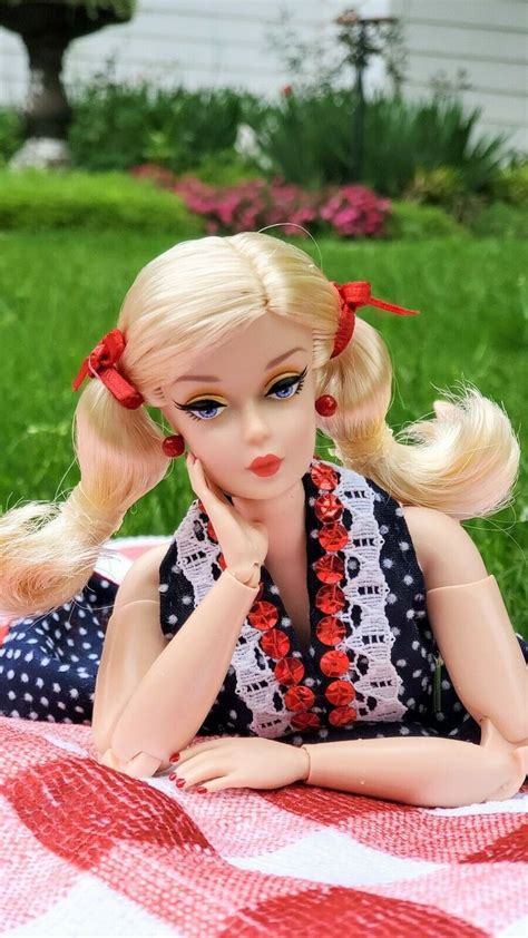 Barbie Made To Move Cherry Pie Picnic Silkstone Gold Label Hybrid Ooak 887961072266 Ebay