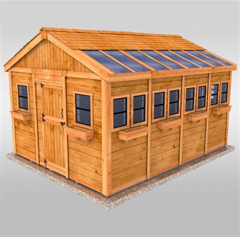 Sunshed Garden Shed 12x16 Outdoor Living Today