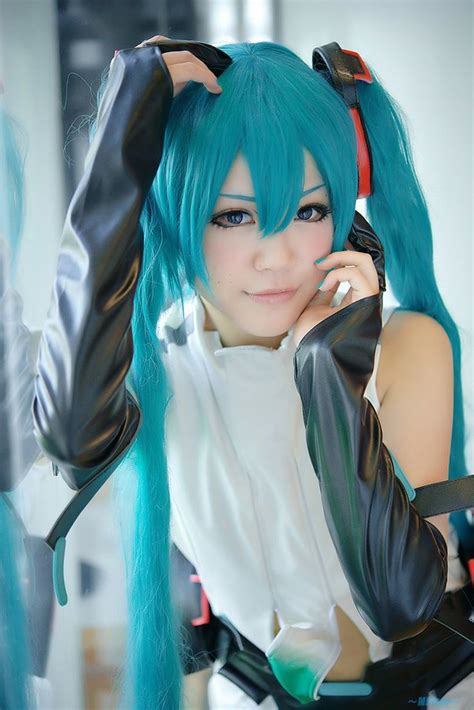 Vocaloid Hatsune Miku Cosplay Cute Miku Cosplay Lulu1355 Flickr