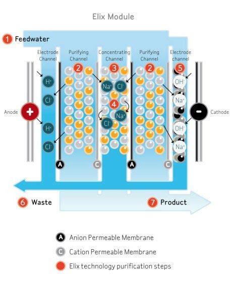 Purification Techniques Tutorial Elix Continuous Deionization Water