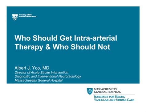 Who Should Get Interventional Treatment and Who Should Not ...