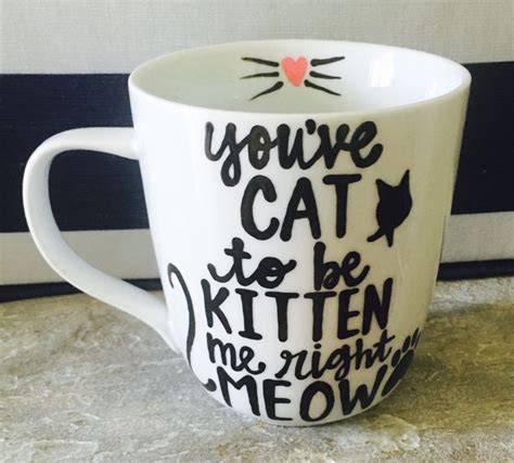 Cat Mug Coffee Mug Cat Lovers Kitten Cat Lady Crazy Cat Lady