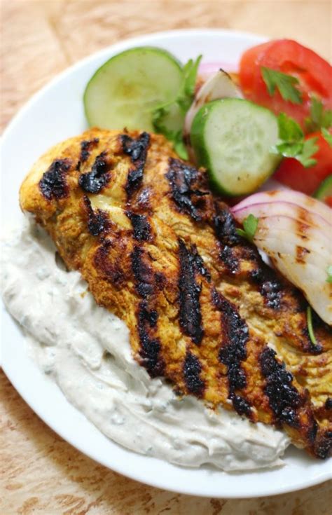 Learn how to make chicken shawarma, just like at your favorite middle eastern restaurants! Grilled Chicken Shawarma with Yogurt Tahini Sauce ...