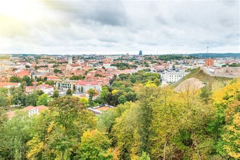 Premium Photo City Of Vilnius Panorama Of Old Town Lithuania