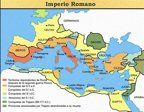 Ubicación Geografica De Antigua Roma En 2023 Mapa Del Imperio Romano