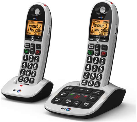 Buy Bt 4600 Cordless Phone With Answering Machine Twin Handsets