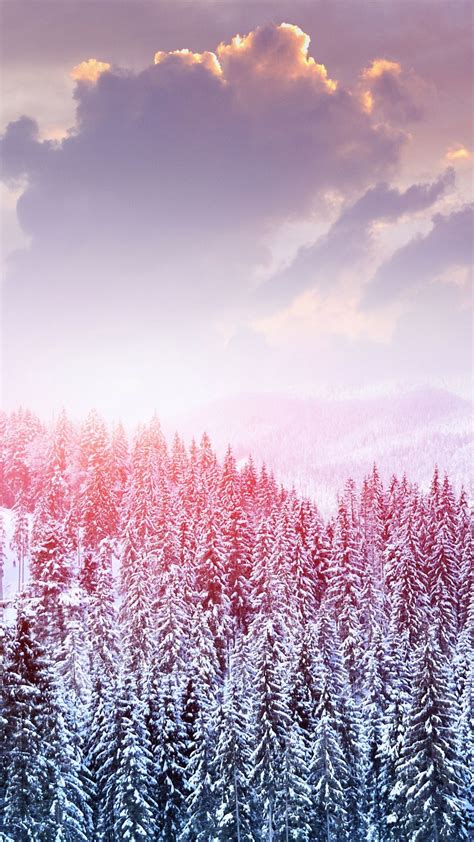 Unduh 61 Iphone Wallpaper Winter Landscape Foto Gratis Postsid