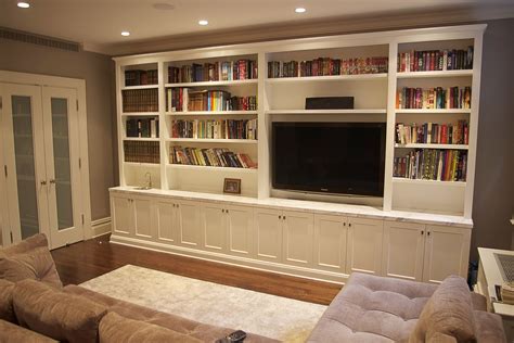 Custom Living Room Media Unit By Codfish Park Design Llc