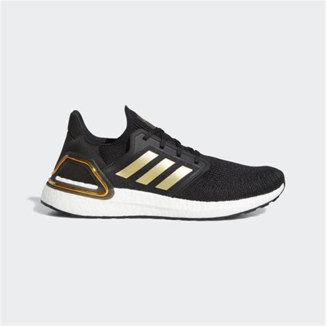 The adidas adipure golf shoe for women not only comes in a sleek design, but it helps improve the overall golf game. Men's Ultraboost 20 Core Black and Gold Metallic Shoes | adidas US