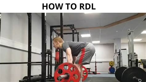 Short Video Series How To Do Rdls Romanian Deadlifts Youtube